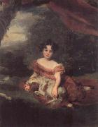 Sir Thomas Lawrence Miss Peel oil painting